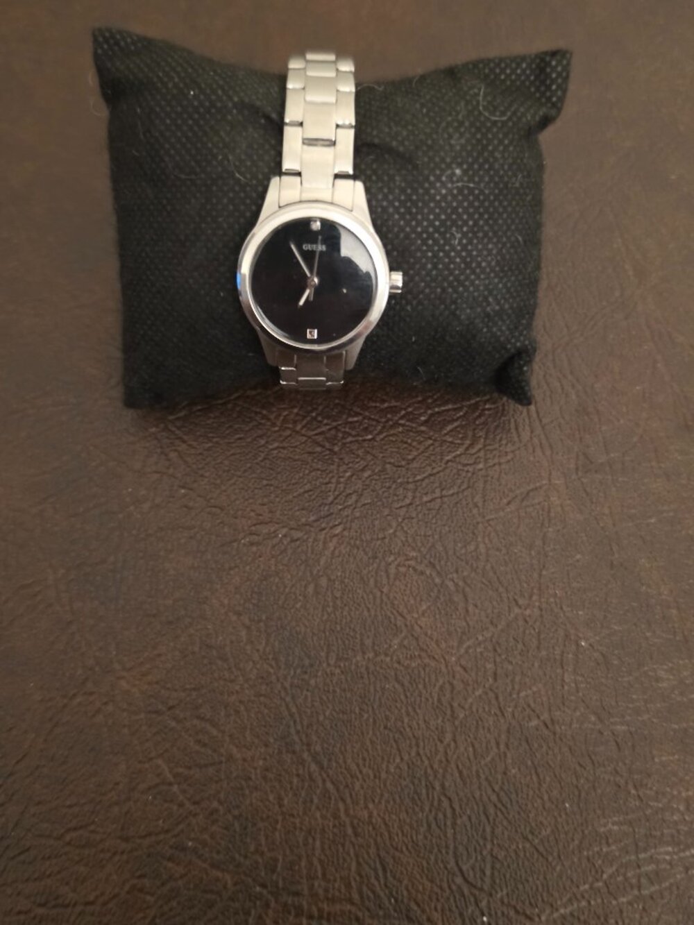 Guess Silver-Tone Women's Wristwatch- New Battery